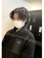 ギフト ヘアー サロン(gift hair salon)&nbsp;【メンズツイストスパイラルセンターパート】原口健伸