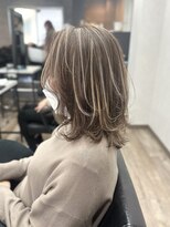 ヴィフ 大船(VIF)&nbsp;エアリーカール/ イメチェン/ショコラアッシュ/小顔/外ハネ/大船