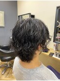 メンズスパイラルパーマ【アルター鎌取店　今吉】