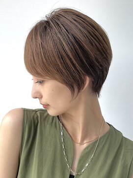 プルーヴ 秋葉原(prove) 30代40代大人女性/前髪なしショートボブ/ショートヘア/髪質改善