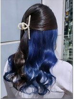 シェイロ(Cielro)&nbsp;インディゴブルーインナーカラー☆suzu☆