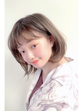 ガリカ(Gallica kinshicho) 【定元剛志】ワンカールボブx柔らかベージュ<錦糸町>
