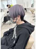 ニュート(Neut )&nbsp;逆インナーカラー/シルバーラベンダー×ブラック