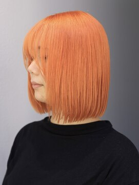 プネル 渋谷(PUNEL) orange　ケアブリーチ　渋谷　佐藤