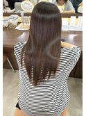 美髪シルクストレート。