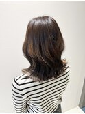 韓国風ミディアムヘア