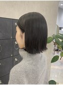 切りっぱなしボブ