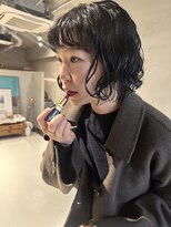 ソイリウム 下北沢(soi rium)&nbsp;ニュアンスパーマ_ミディアムパーマ_レイヤーパーマ_ボブパーマ