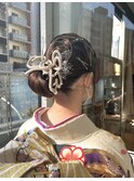 和装ヘアアレンジ