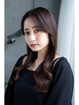 レノラ 本町(LENORA) 20代30代大人かわいいナチュラル暗髪ゆるめパーマヘア