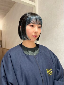 パーク(PAAQ) 【paaq haru】フェイスフレーミング/ショートボブ/ブリーチ