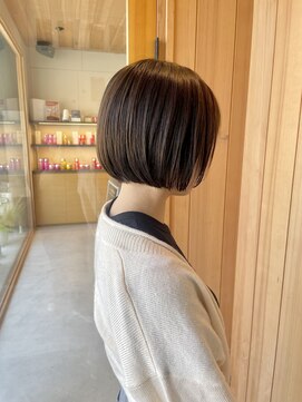 アルジャーノンシロ(ALGERNON shiro) 20代30代40代 大人可愛いナチュラルボブ