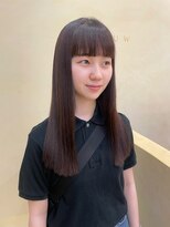 スニュウ(snuw)&nbsp;【snuw mina】縮毛矯正/ストレートパーマ/透明感カラー