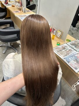 アヴァンス 京橋店(AVANCE) 髪質改善カラー×ミルクティーベージュ【大阪/京橋】