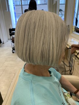 アッシュ 仙川店(Ash) 大人の美しいグレイヘア脱白髪染め30代40代50代60代70代80代