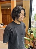men's perm style