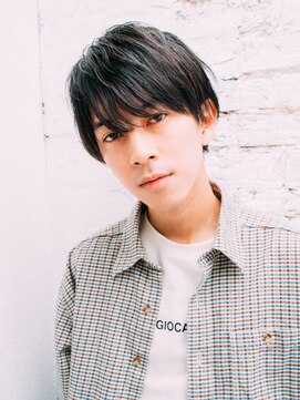 リュープリエ 笹塚(Lieu plie) 大人メンズショートブルーブラック