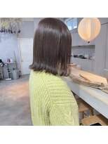 ミント(mint) スモーキーなアッシュグレージュ!くすみ感◎