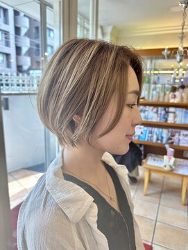 スニップ(Snip) ハイトーンショートボブ/レイヤー/小顔ショート/ボブ