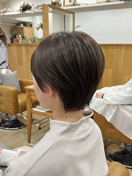 メアリー バイ メリー(marry by merry) 【立町メアリーバイメリー】ハンサムショート×シアベージュ