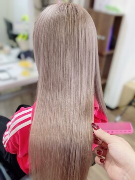 ネクサス 心斎橋(Nexus) Nexus心斎橋/メルティカラーフェミニンロング似合わせカット着物