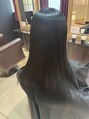 オーブ ヘアー ディアーナ 横浜店(AUBE HAIR diana)&nbsp;酸性ストレート！ドライヤーだけでこの収まりと艶です◎