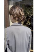ヘアセット/ヘアアレンジ/結婚式ヘア/カチモリヘア
