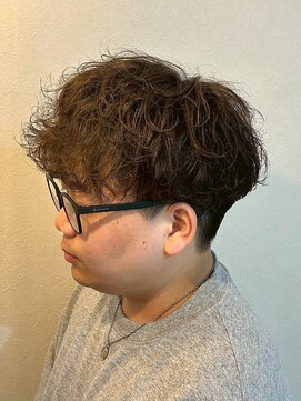 ニアウ 伊勢崎連取店(Niau) シャドウパーマ無造作系パーマルーズパーマメンズマッシュ