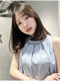 韓国ヘア/レイヤーカット/縮毛矯正/髪質改善/前髪顔まわりカット
