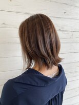 メリア(MELIA)&nbsp;【くびれレイヤー/熊谷哲】外ハネ/ボブ/レイヤー/白髪ぼかし