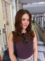 ベター(better)&nbsp;オーガニックなクセのようなウェーブパーマで大人カジュアル