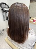 髪質改善ストレート