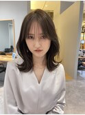 くびれヘアー/レイヤースタイル/ミディアムスタイル