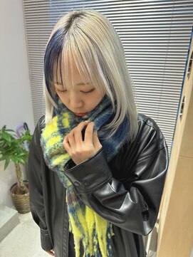 エン 栄店(enne) ココアベージュ/クラゲヘアー/ボブレイヤー/小顔/黒髪/栄