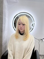 アンダーバーホワイト(_white)&nbsp;ブロンドヘア