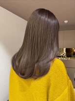 メゾンマイル 恵比寿(maison mile)&nbsp;オリーブグレージュ/透明感カラー/レイヤーカット/恵比寿駅