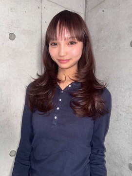 アンドピース and peace ラベンダーレイヤーカット