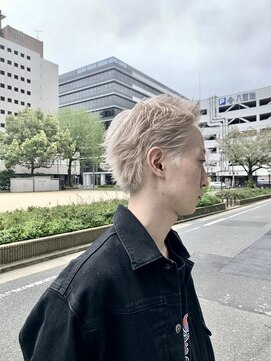 プランツヘアー パンクショート スパイキーショート メンズショート 博多美容室