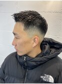 メンズカットフェードスキンフェードフェザーアップバーバー