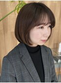 丸みボブ