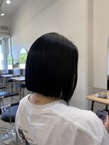 サンクチュアリ 箕面店(Sanctuary) ギリギリくくれるボブ