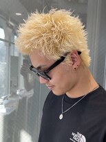 メゾンフォーメン(Maison for men)&nbsp;スパイキーショート×抜きっぱなしブロンド