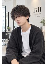 ジル バイ ジゼル 博多店(JILL by GiseL) men'sカット/センターパート/マッシュ/ニュアンスパーマ