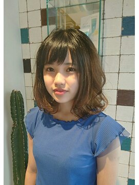 美容室 スタジアム(Stadium) グラデーションナチュラルカラー