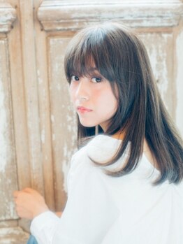 ヘアメイク パッセージ 千歳船橋店(hair make passage)の写真/“しっかりストレート”も“ふんわり自然ストレート”もご希望に合わせて選べる♪毎日のお手入れも楽々☆