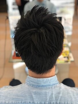 ミーティア バイ クアトロ(Meteor By QUATRO) ナチュラルメンズヘアスタイル