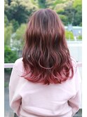 【痛みが気になれば切ればいい】ピンクグラデーションカラー
