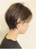 ハンサムショート/ベージュ