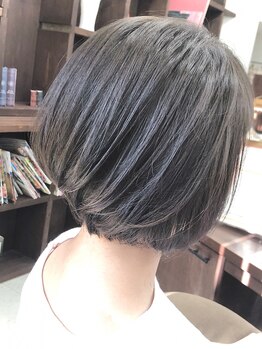 ムク バニラ モカ ラテ(MUKU vanilla/moca/ratte)の写真/カットデザインお任せの方が９０%以上!髪質や普段の生活に合わせた似合わせカットで気分もウキウキ♪