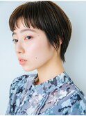 オン眉ショート